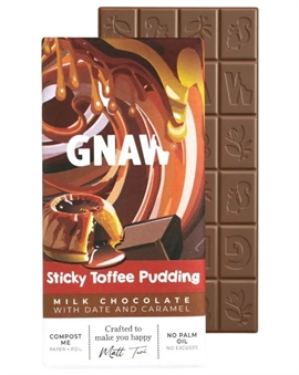 Gnaw Choklad Sticky Toffee Pudding 80g